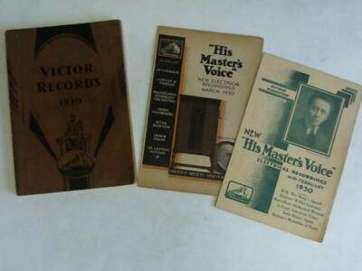 Victor Talking Machine Division: Catalog of Victor Records 1930 with ...