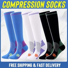 Best Medias Calcetines De Compresion Para Hombres Y Mujeres 15-20 Mmhg US STOCK