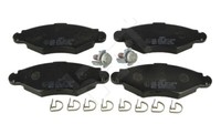 Hart 226 035 Bremsbelag Satz, Scheibenbremse FüR Peugeot