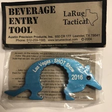 LaRue Tactical Beverage Entry Tool Metal New Shot Show 2016 In Package La Rue