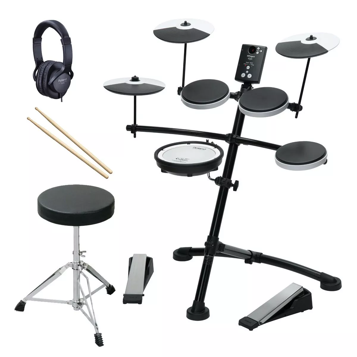 Roland TD-1KV V-Drums Electronic Drums Beginning 4-Piece Set New
