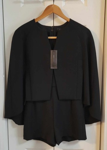 bcbg maxazria BRIANNE Schwarz Shorts Jumpsuit GR 0 Elegant Chic Mod�� - Bild 4 von 8
