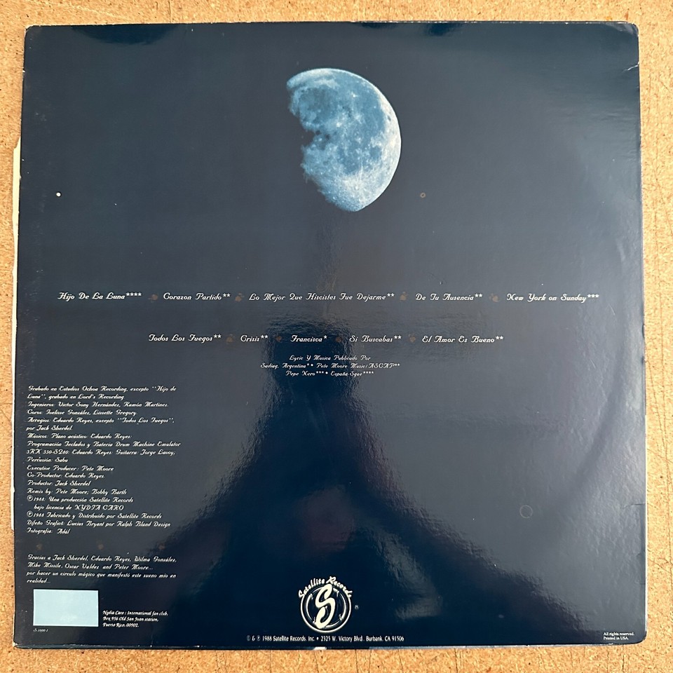 NYDIA CARO Hija de la Luna LATIN PUERTO RICO LP eBay