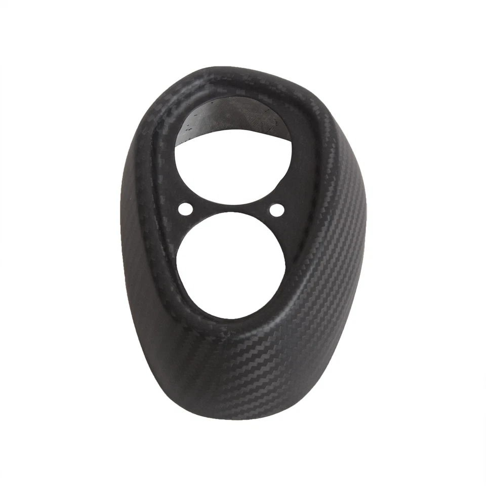 Tampa de extremidade de tubo de escape 100% fibra de carbono fosca para Triumph Speed Triple 1200 - Imagem 2 de 4