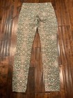 7 For All Mankind Pink Multicolor Snakeskin Skinny Jeans, Size 26 — photo 5