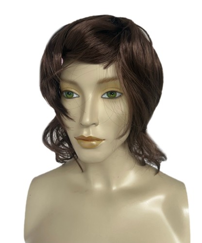 Blonde Mix Short Curly Wavy Women's Hair Wig Full Wigs Long as Human UK - Picture 6 of 9