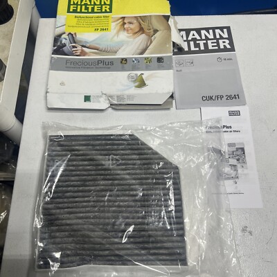MANN-FILTER FP 2641 Biofunctional Cabin Filter, Sealed, Open Box, Box Damaged