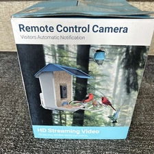 Smart AI Recognition Bird Feeder HD Streaming Video Solar WiFi Bluetooth - BF002