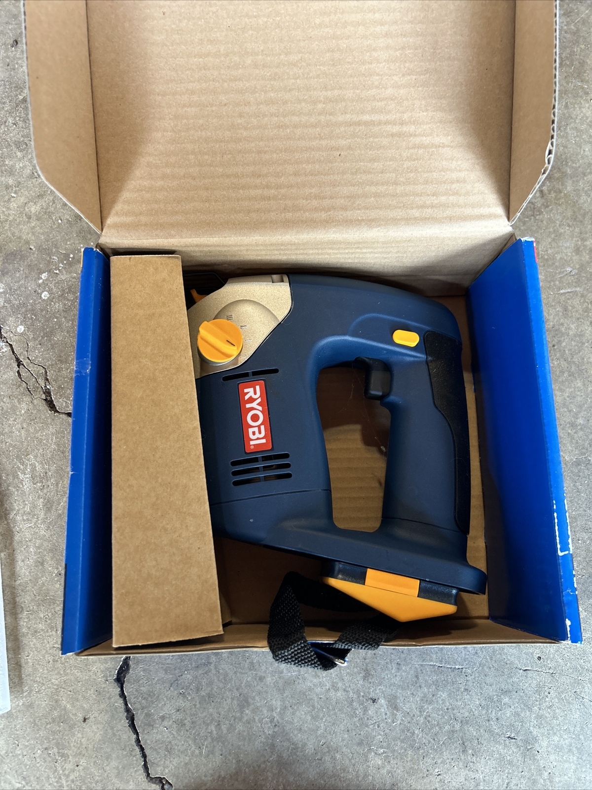 Ryobi Orbital Scrolling Jig Saw With Laser JS550L W/Case, Vacuum