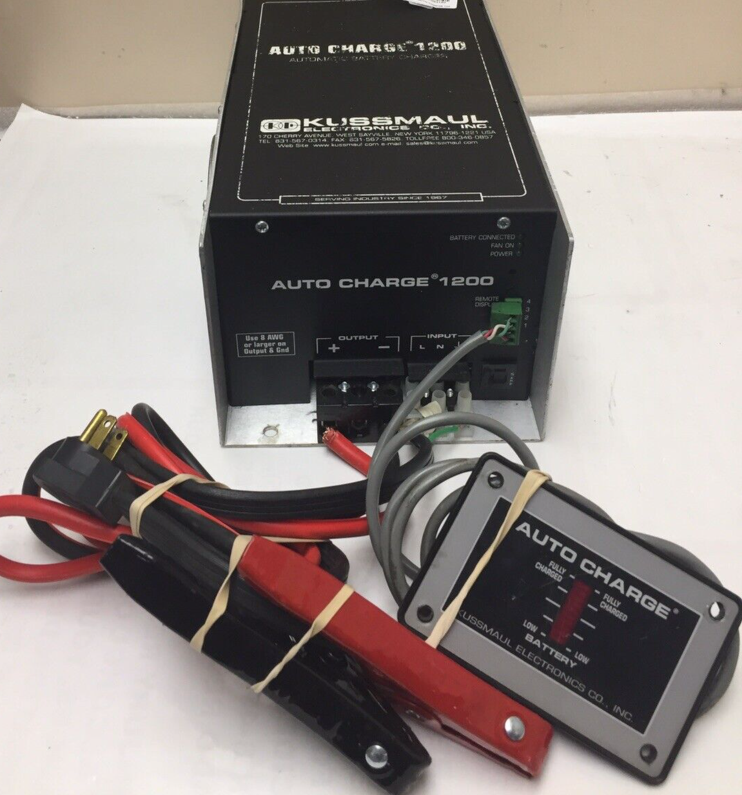 KUSSMAUL CHARGER AUTO CHARGE 120 eBay