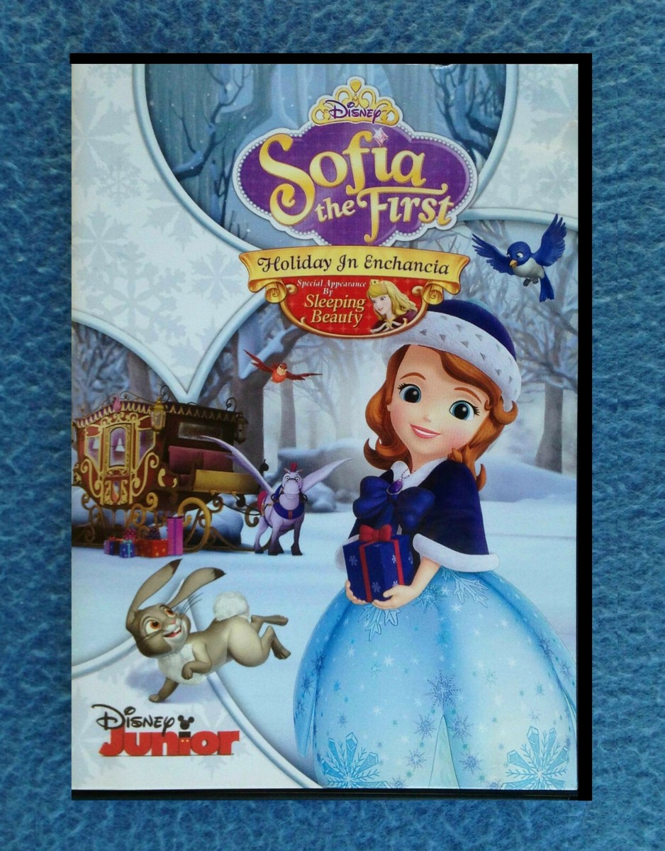 DVD DISNEY SOFIA THE FIRST HOLIDAY IN ENCHANCIA WITH SLEEPING