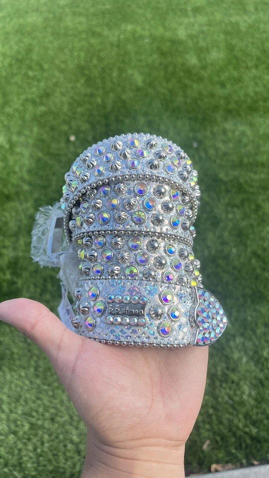 Cinturón BB Simon 2617 Lavasan AB Plata 100% Auténtico Talla 28-44 Foto 3 de 3