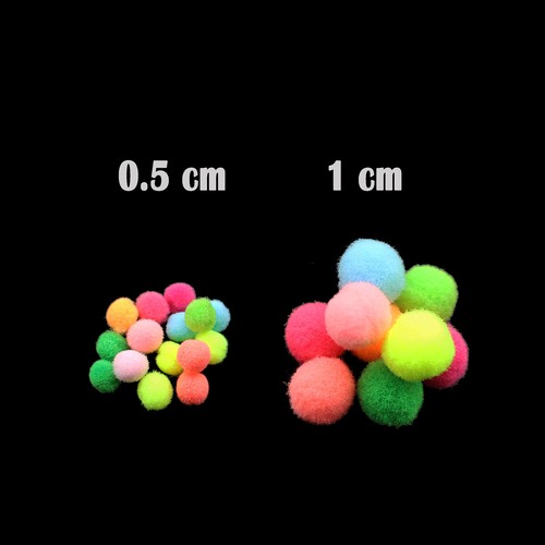 1 Box 10 UV Colors 2 Sizes Egg Glo Bug Fly Fishing Trout Egg Fly Tying Materials - Picture 7 of 7