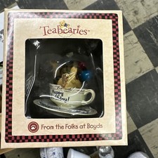 Boyds Bears Teabearies "Happy Birthday " figure 2003 24320