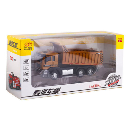 1:50 Dump Truck Toy Model Car Alloy Diecast Construction Equipment Toy Vehicle - Picture 8 of 9