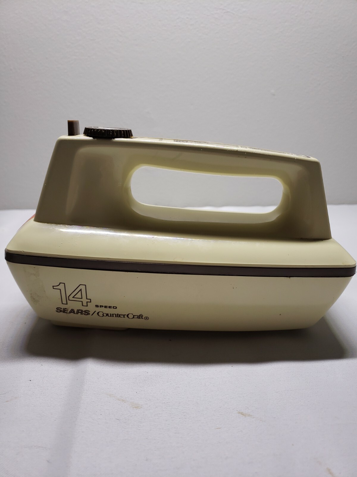 VINTAGE 70S SEARS 14 SPEED COUNTER CRAFT HAND MIXER eBay