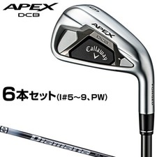 Callaway 2022 APEX DCB IronSet 5-9 Pw 6club RH Diamana55 graphite Flex R NEW