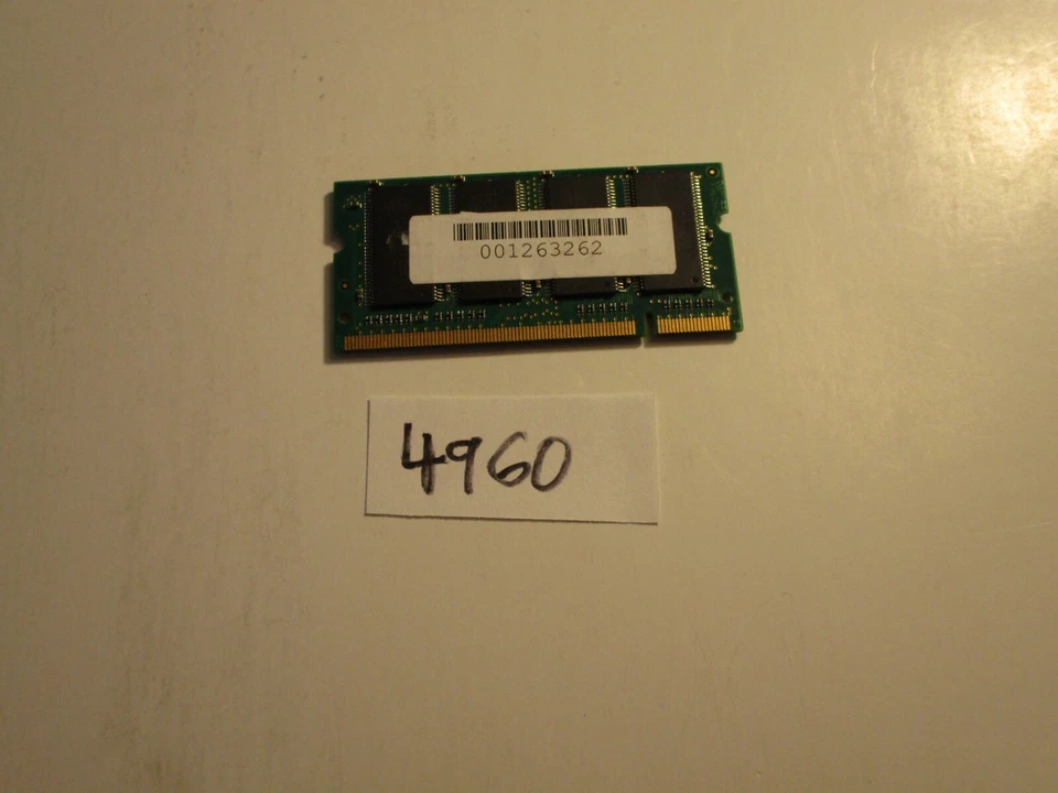 Samsung M470L6524BT0-CB3 512Mb 333Mhz PC2700 DDR1 SODIMM laptop memory RAM (4960 - Image 2 of 2