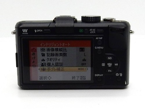 Panasonic LUMIX DMC-GF1 Black Mirrorless Camera 14-45mm Lens Kit - Picture 8 of 9