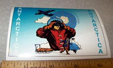  Antarctica The last frontier  Decal 4.5 x 3 inches