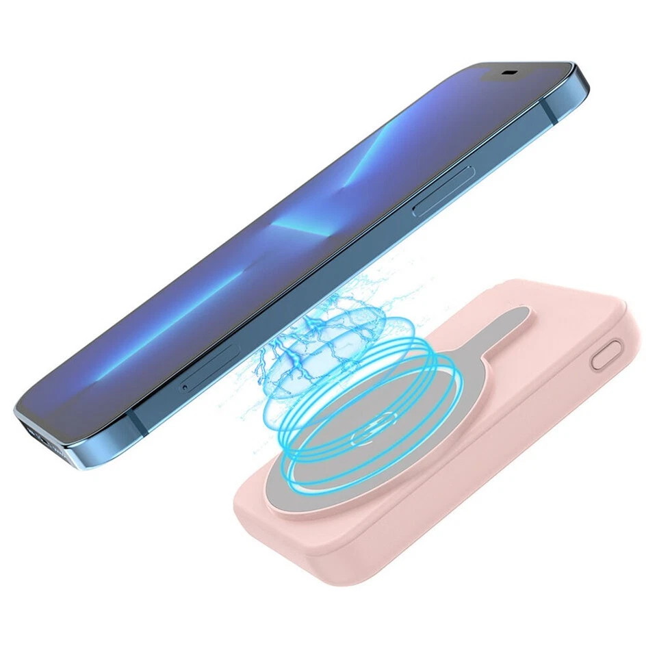 Magnetic Wireless Power Bank  Mag Safe Backup Portable Fast Charger - Image 4 of 4
