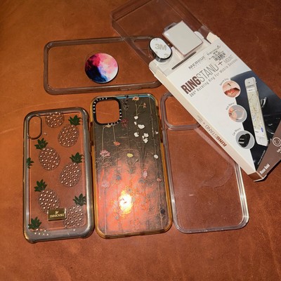 iPhone Cases Clear 14 pro Max Casetify Floral 11 Swarovski & Ring Stand
