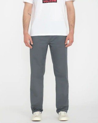Volcom Frickin Morden Stretch Chino Hose Dark Slate (grau)