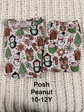 Posh Peanut Long Sleeve Xmas Cookie Pj Set