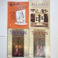 Beginning Viola Method Book Bundle Strictly Strings All for Strings Music Clef