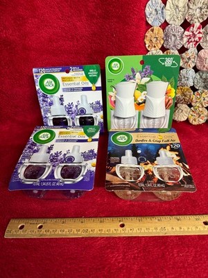 NIP Bundle of Air Wick Scented Oil Warmers & 6 Oils Limited Edition & More