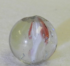 20646m Very Shrunken German Handmade Onionskin Marble .56 Inches Mint