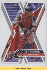 2008 Upper Deck X Die-Cut Victor Martinez #32 READ 0b5