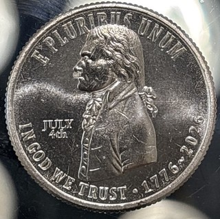 1776 2026 Quarter "July 4th" Privy 25C Declaration Of Independence