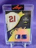 Leaf Spectacular Bob Lemon 1 Of 1 Card HOF Pitcher Games Used Duel Relic Card!
