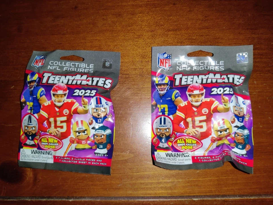 Nfl 青少年银系列 9 2023 2024 2025 全新盲袋 — 第 2/4 张图片