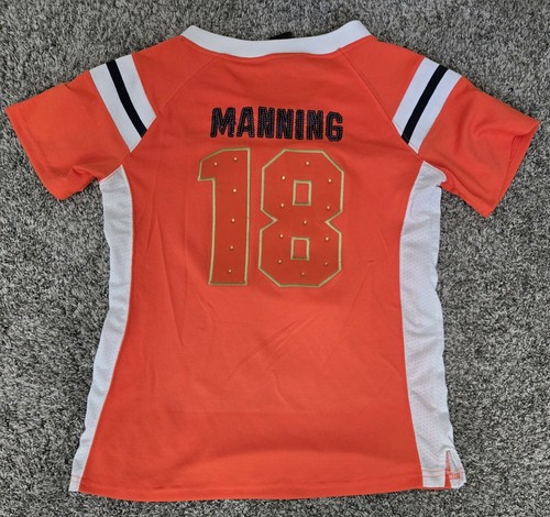 Peyton Manning #18 Denver Broncos Super Bowl 50 Game Jersey – White Nike Men's Football Jersey (Officially Licensed)