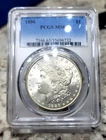 1886 MORGAN SILVER DOLLAR $1 PCGS MS 65 Nice White & Stunning Luster!!