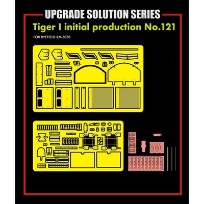 RYEFIELD RM2038 UPGRADE SOLUTION Tiger I initial production No.121FOR RYE RM5078