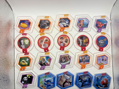 #ad Disney Infinity Power Disc Lot of 20 Discs Various Types Rares. Lot 1. $13.99