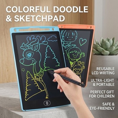 LCD Writing Tablet Kids Drawing Handwriting Board Electronic Doodle Pad Toy
