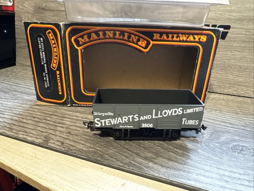 MAINLINE OO 37439 20T STEEL MINERAL WAGON "STEWARTS LLOYDS (TUBES) LTD - BOXED | Zustand: Used