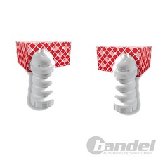 2X FEBI BILSTEIN PU (POLYURETHAN) ANSCHLAGPUFFER HINTEN PASSEND FÜR SEAT LEON