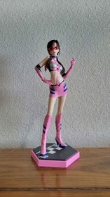 SET OF 2: Sega Neon Genesis Evangelion EVA Luminasta Racing Pit Walk Figures