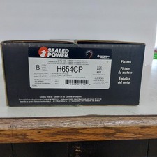 Sealed Power Set Of 8 Pistons Standard Size H654cp
