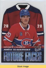2022-23 Upper Deck Fleer Ultra Future Faces Home Juraj Slafkovsky #23 READ 11w7