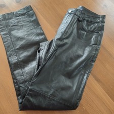 Y2K GAP vintage black leather boot cut pants size 4 women's  