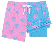 Chubbies Men's Classic Lined 7" Swim Trunks The Prince of Prints 129241
