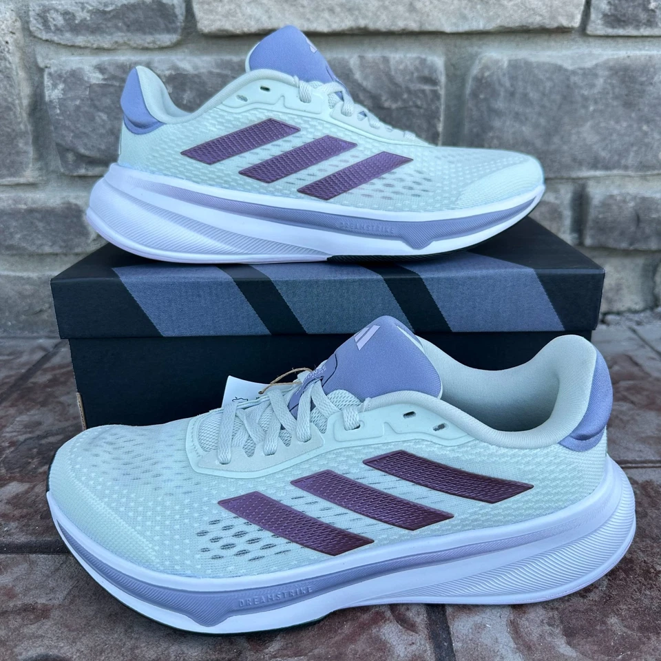 Adidas Response Super Mujer Talla 8 Blanco Zapatos para Correr Encaje IG1406 NUEVO Foto 3 de 4