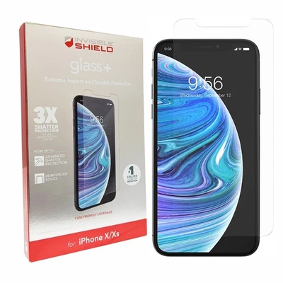 ZAGG Screen Protector for iPhone XS iPhone X Tempered Glass - BUY 1 GET 1 FREE - Image 1 of 4