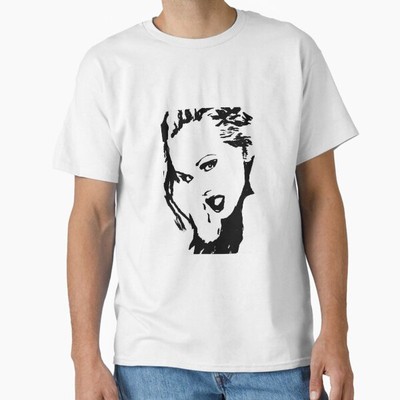 Silvia Saint black and white Classic T-Shirt T-Shirt Made in US/AUS Size S-2XL